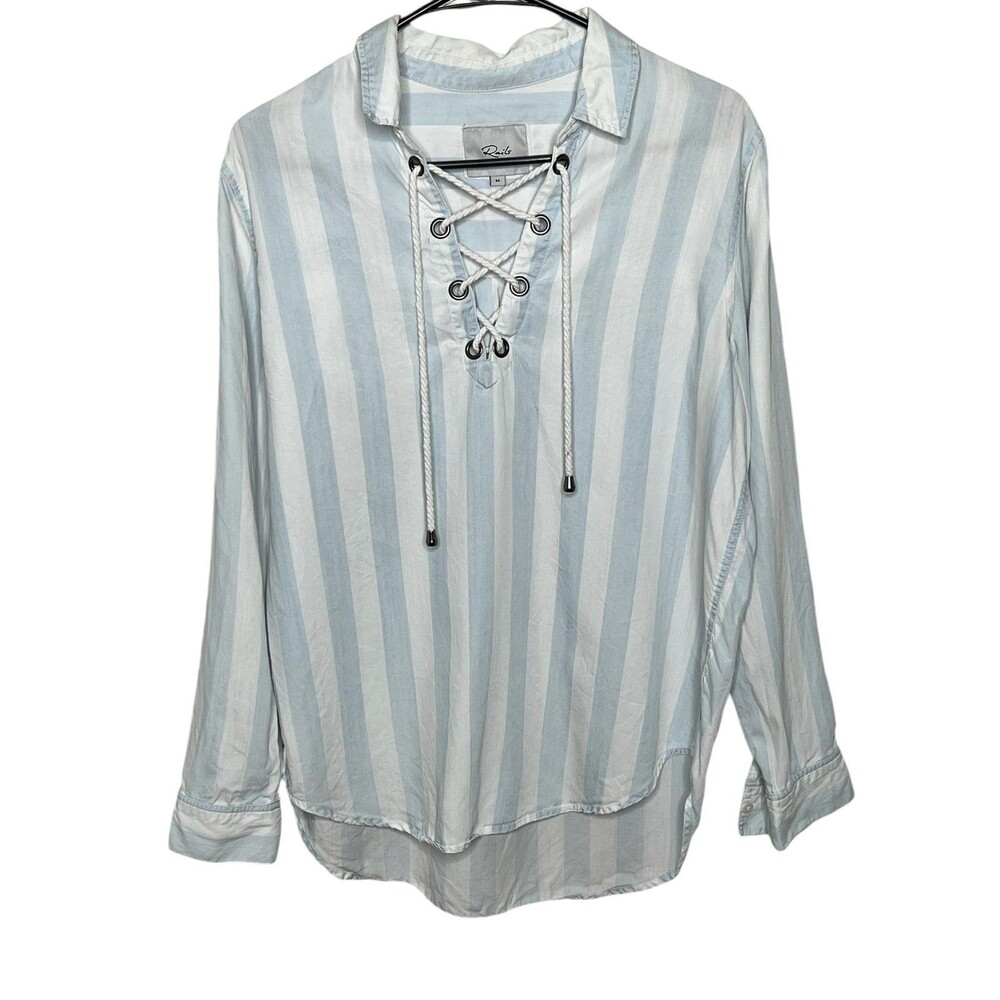 Rails Uli Lace Up Top Sz M